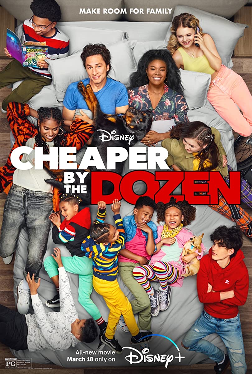 مشاهدة فيلم Cheaper by the Dozen 2022 مترجم